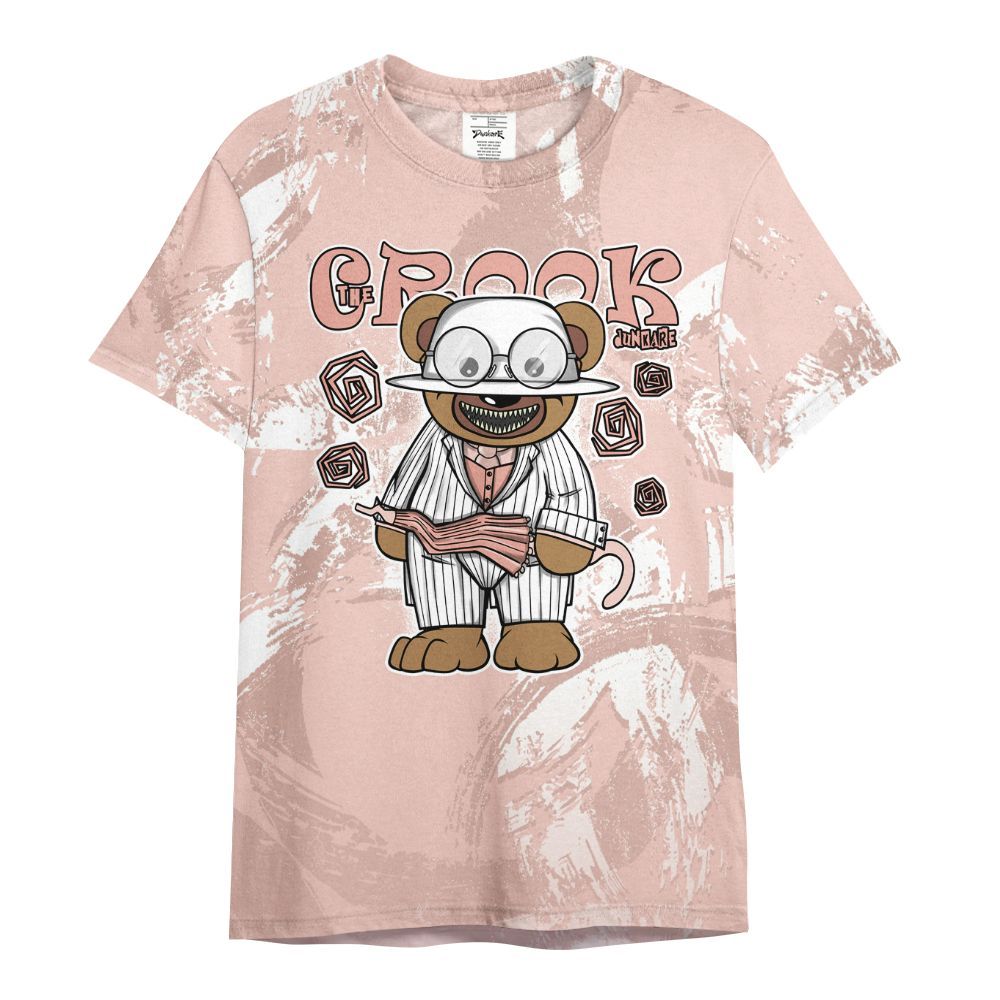 Shirt To Match Low Legend Pink 11s - Swindler Bear Circle Slpash All Over Print