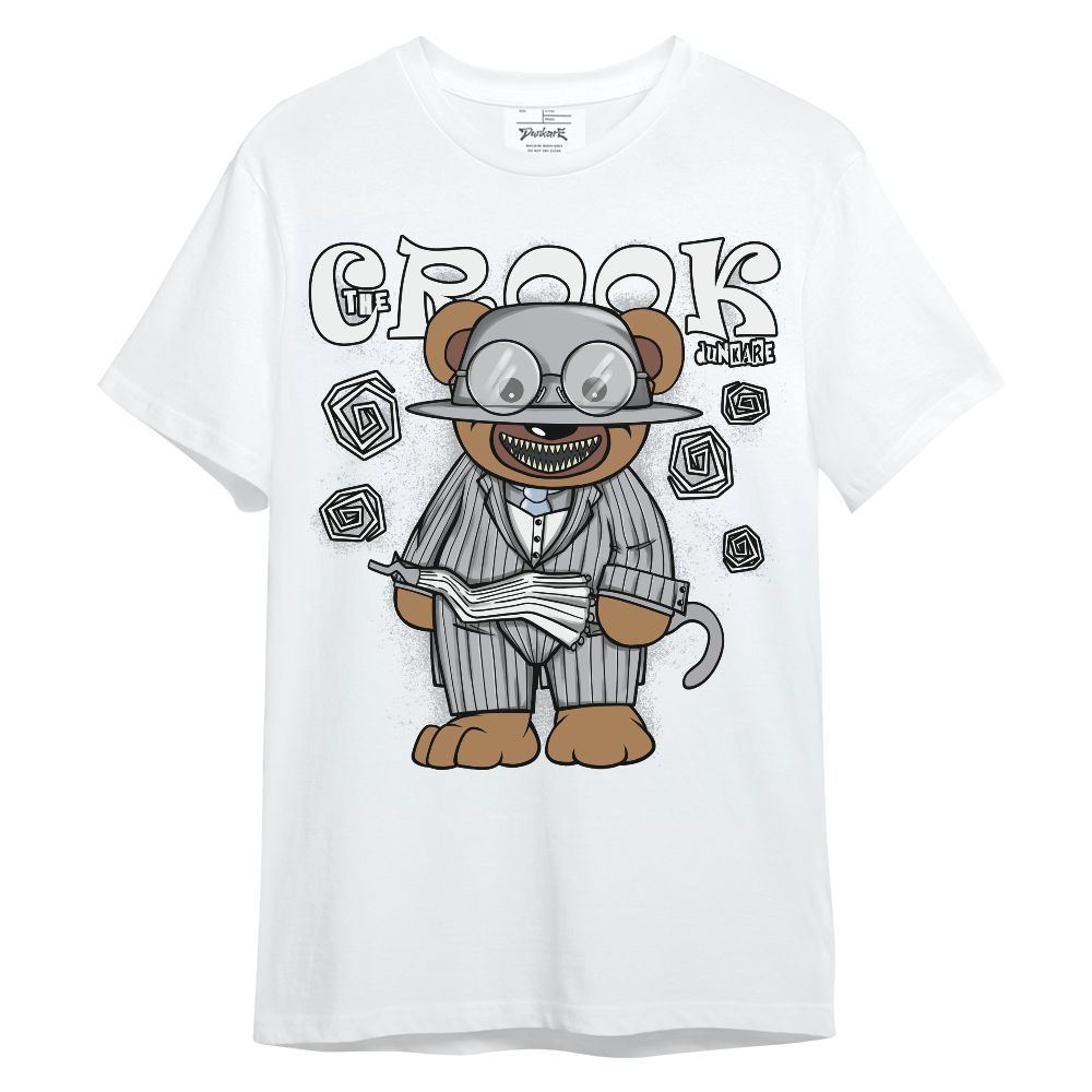 Shirt To Match Low OG Wolf Grey 1s - Swindler Bear Unisex Shirt