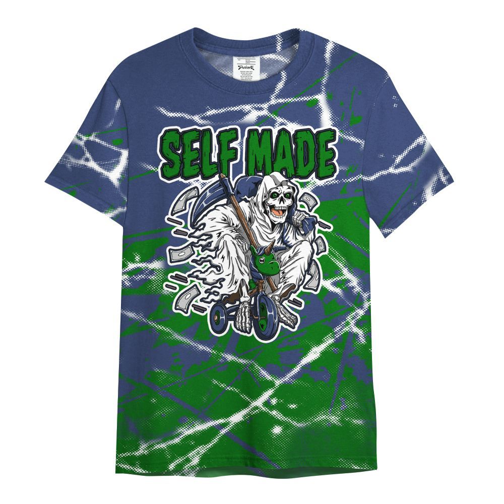 Shirt To Match Midnight Navy 13s - Self Make Skeleton Profound All Over Print