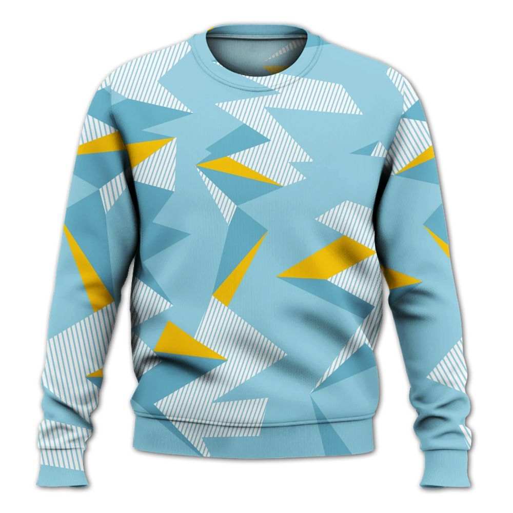 Sweatshirt To Match Dunk High Homer Simpson - Geometric Camouflage Pattern All Over Print