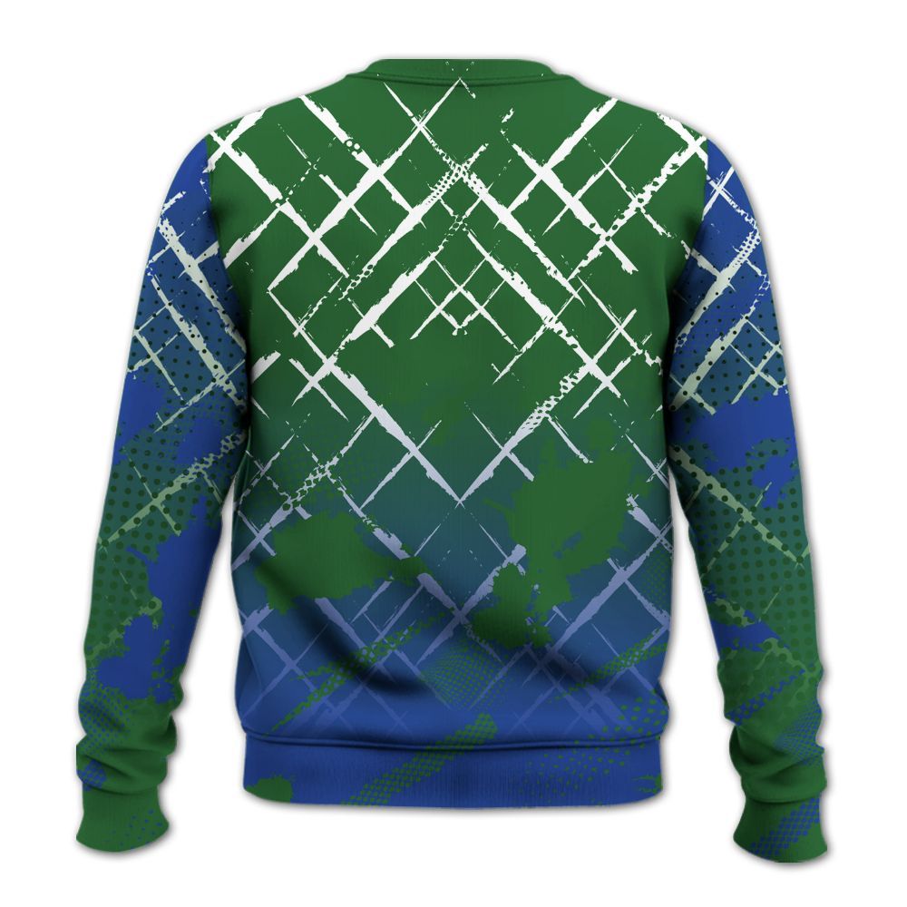 Sweatshirt To Match Dunk Low Tennis Classic - Halftone Stand Business Dripping All Over Print