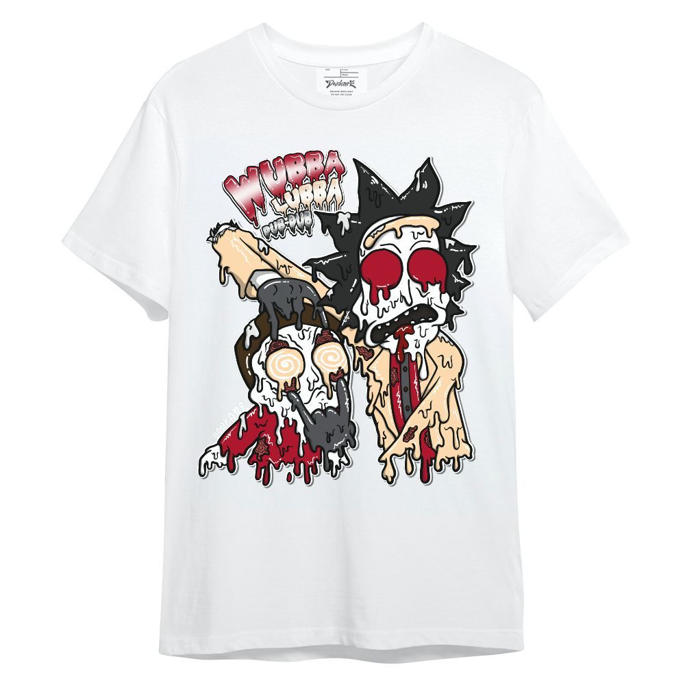 Shirt To Match Retro Pizza GS 4s - Wubba Rick Drip Graphic