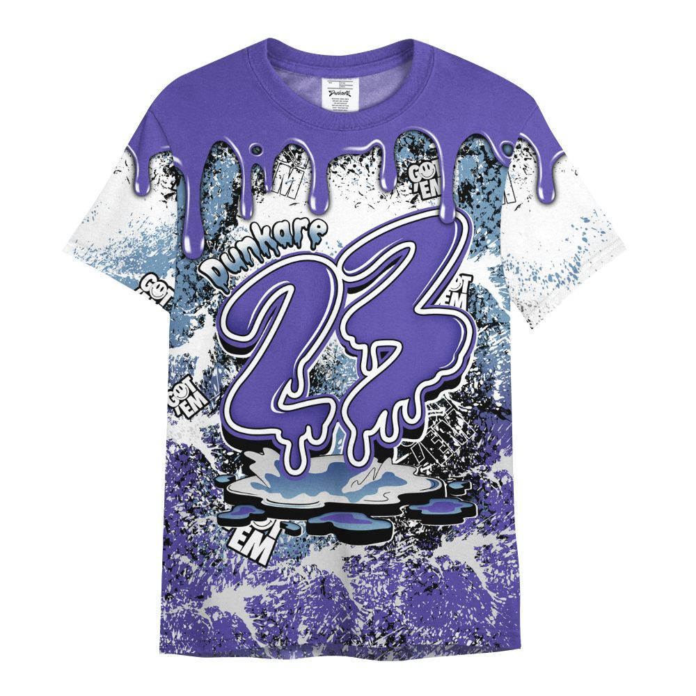 Shirt To Match Retro Concord 5s - Dripping 23 Drip All Over Print