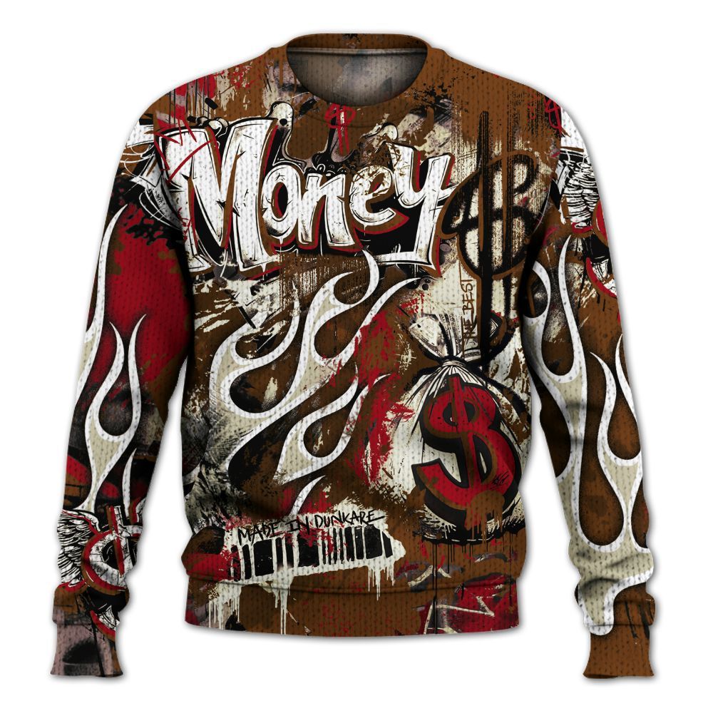 Knitted Sweater To Match Archaeo Brown 5s - The Best Money