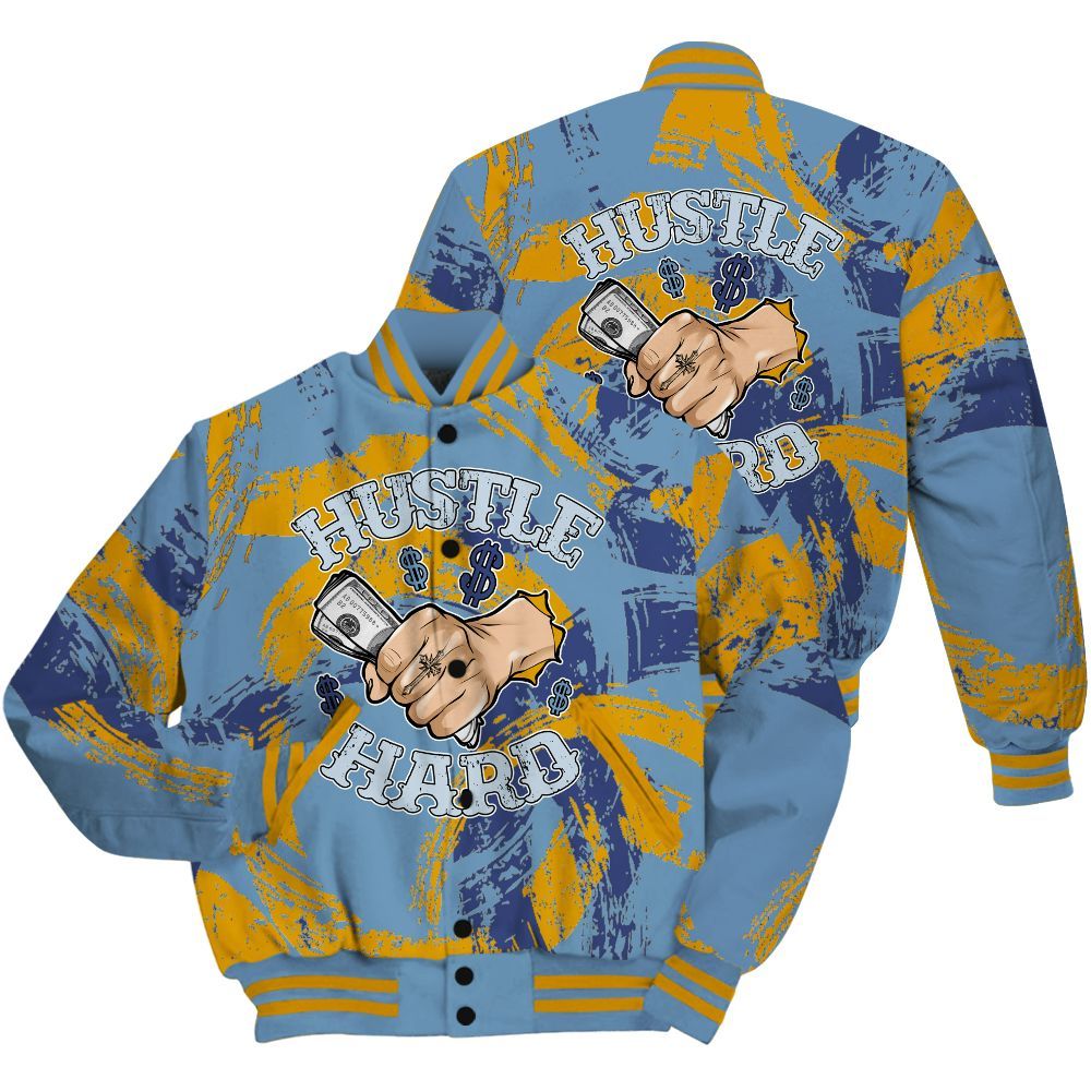 Varsity Jacket To Match High OG First In Flight 1s Shirt - Hustles Hard! Splash All Over Print