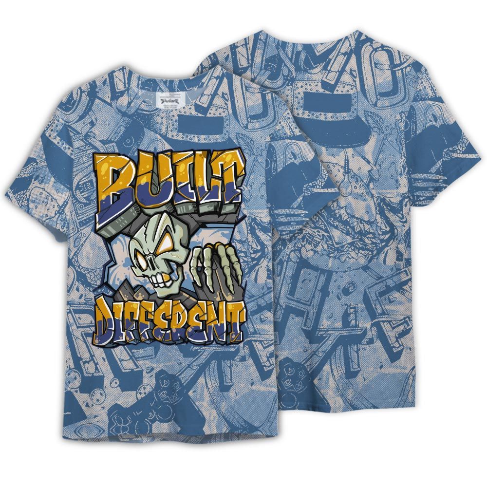 Shirt To Match High OG First In Flight 1s - Build Different Graffiti Shirt Unisex