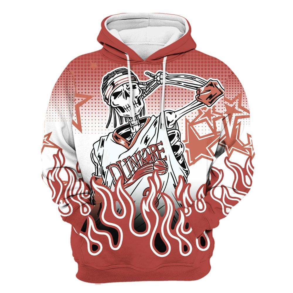 Hoodie To Match Dune Red 13s - Allen Answer Unique Fire Custom Name All Over Print