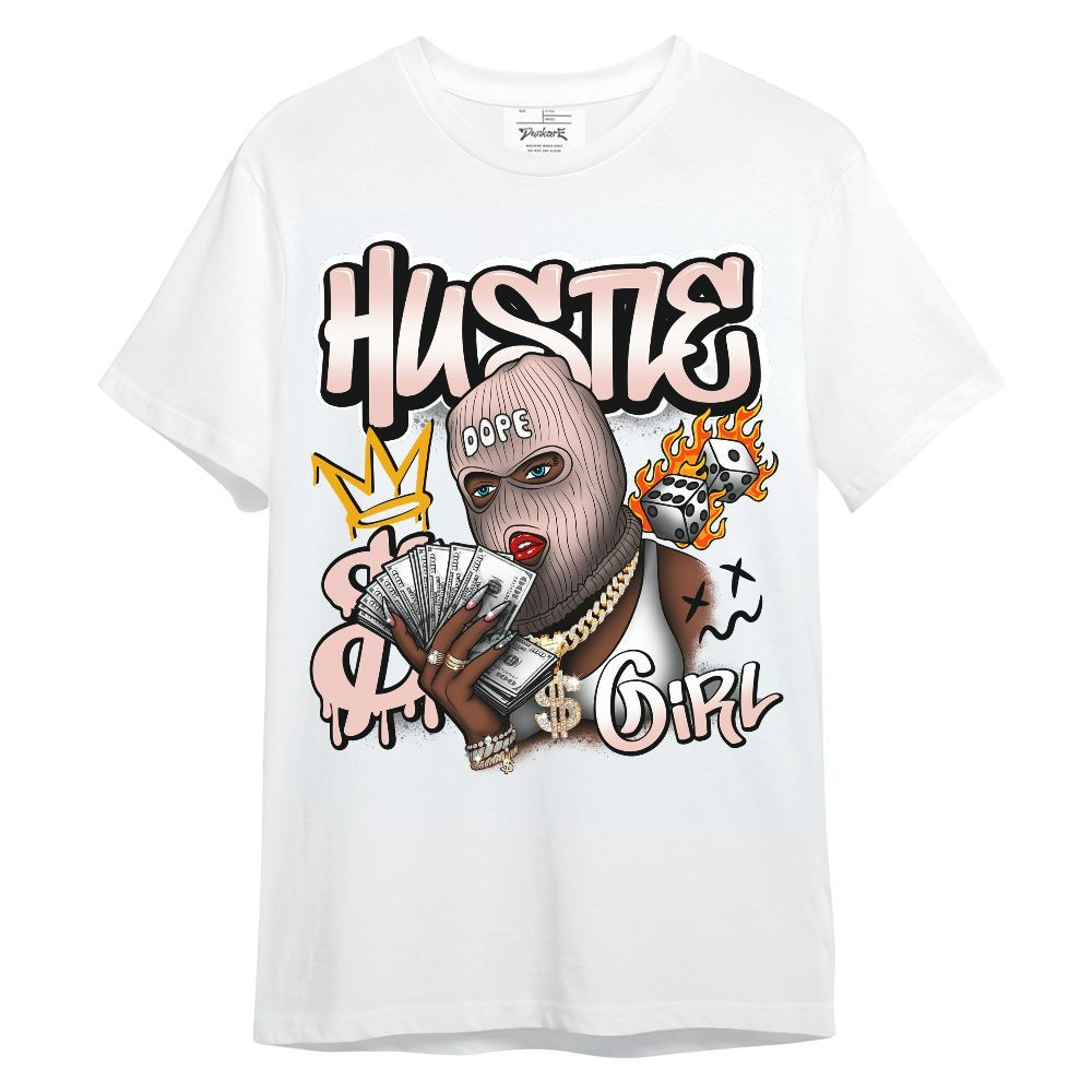 Shirt To Match Low Legend Pink 11s - Money Hustles Girl Streetwear Unisex Shirt