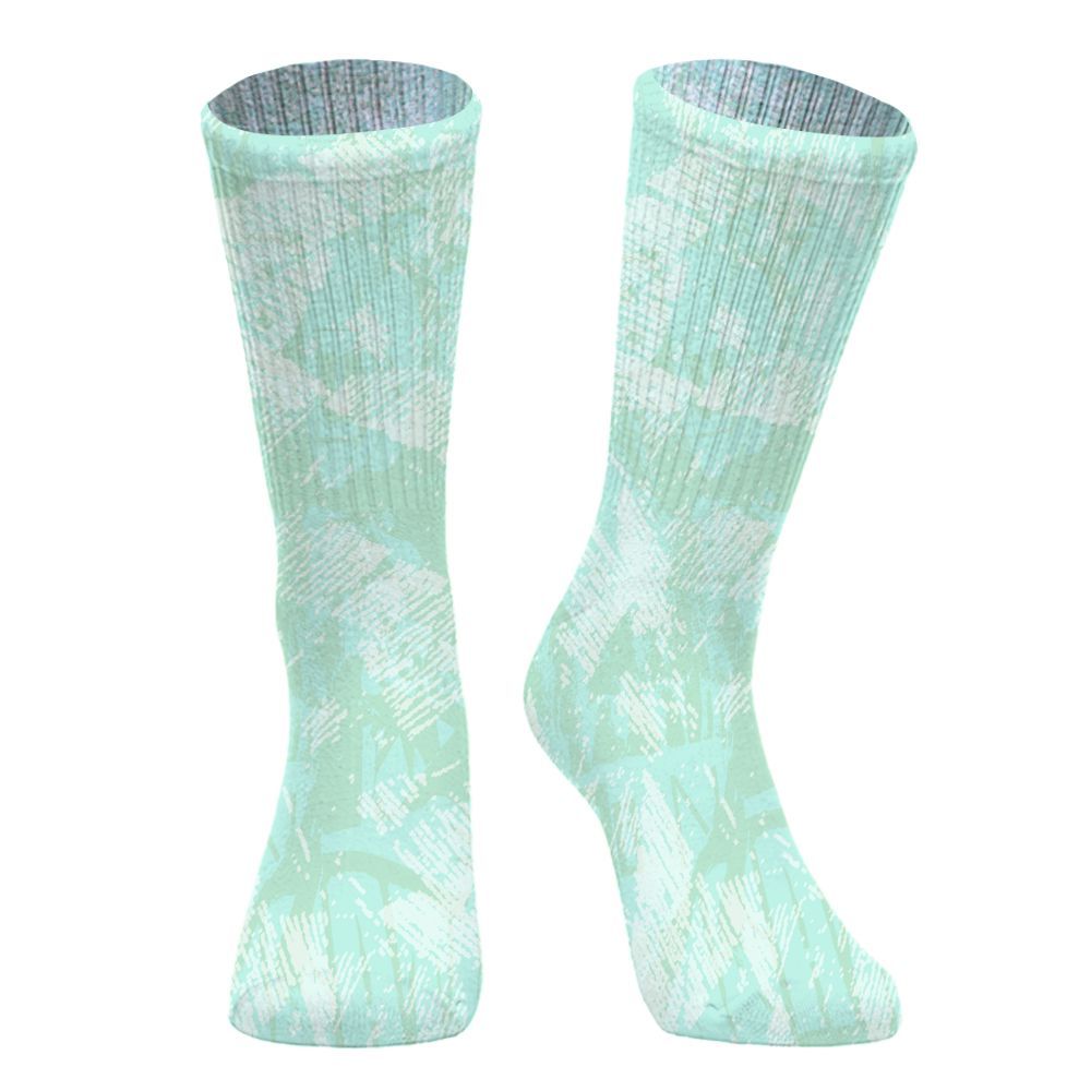 Sock To Match Retro Low Igloo 11s, Grunge Pattern Graphic