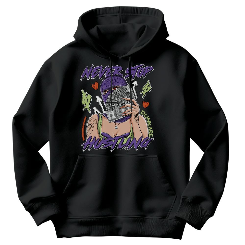 Sweatshirt To Match Canyon Purple 4s - Hustling Unque Graphic