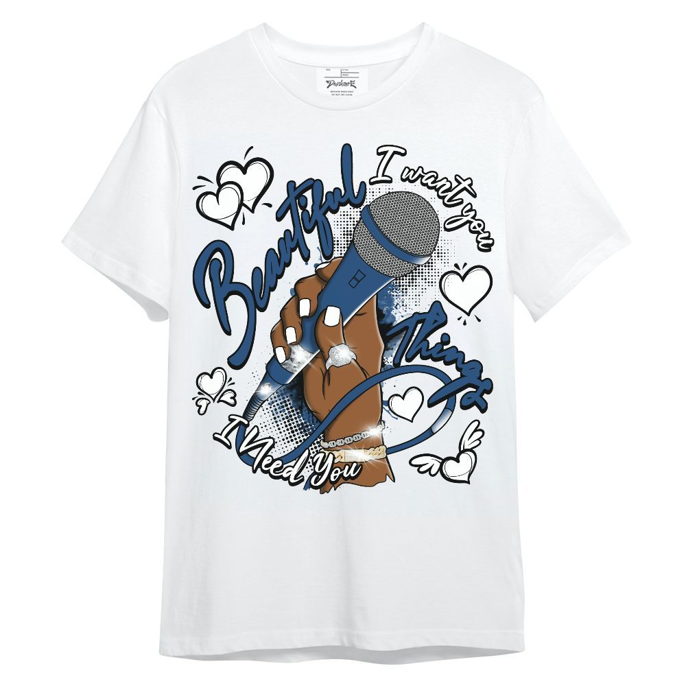 Shirt To Match High OG Midnight Navy 1s - Beautiful Things That I've Got Unisex Shirt
