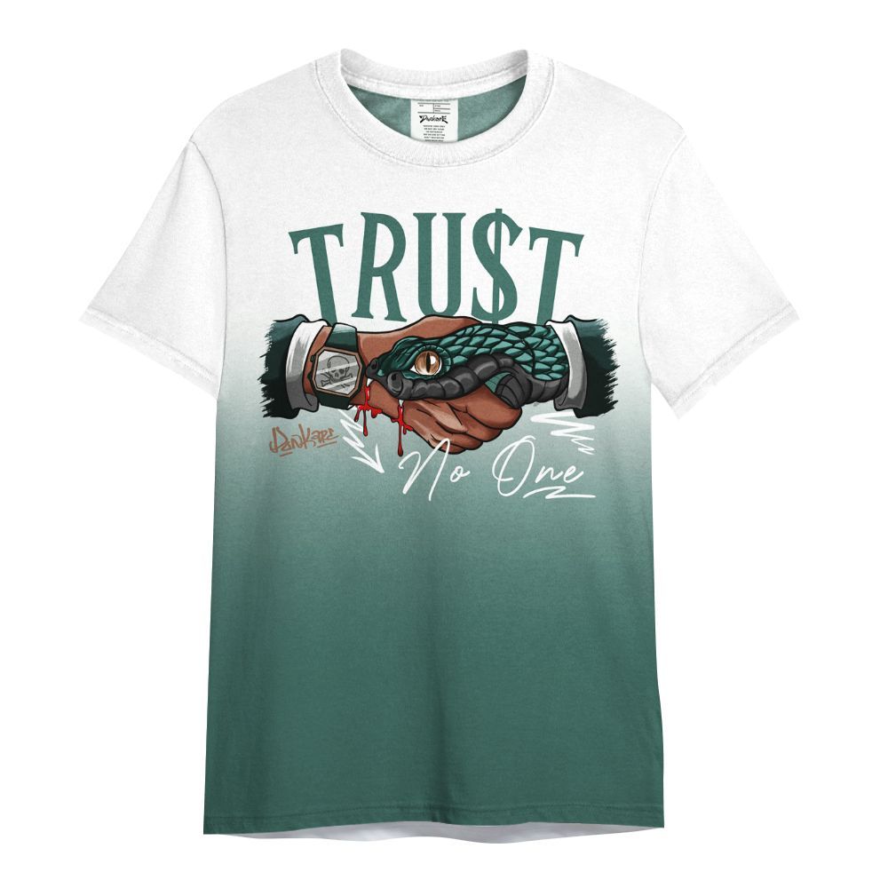 Shirt To Match Low OG Oxidized Green 1s - Snake Trust No One Drip All Over Print