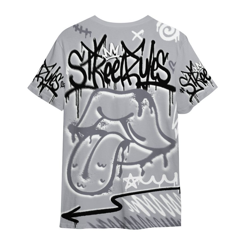 Shirt To Match Low Cement Grey 11s - Break Rules Streetwear All Over Print