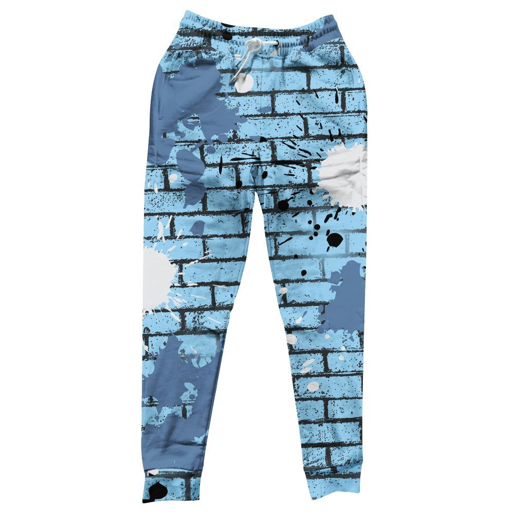 Sweatpant To Match Legend Blue 11s - Brick All Over Print