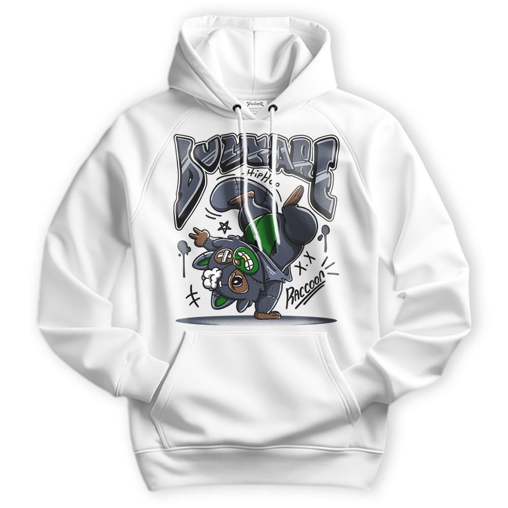 Sweatshirt To Match Midnight Navy 13s Hoodie - Freestyle Hip Hop Raccoon Hoodie Unisex 1505 DNY