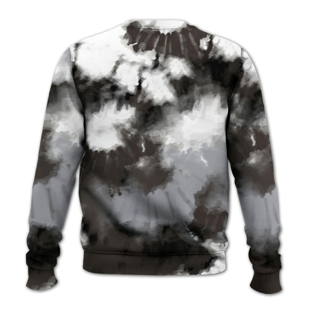 Sweatshirt To Match Baroque Brown 12s - Tie Dye FK Around Find Out All Over Print