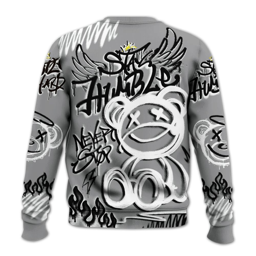 Sweatshirt To Match Retro Stealth 12s - Humble Drip Streetwear Graffity All Over Print