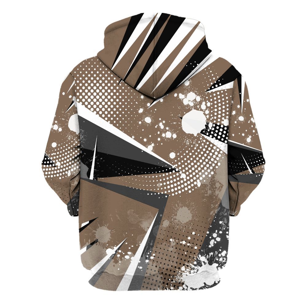 Hoodie To Match Dark Mocha Jack - Poly Trust No One Dripping All Over Print