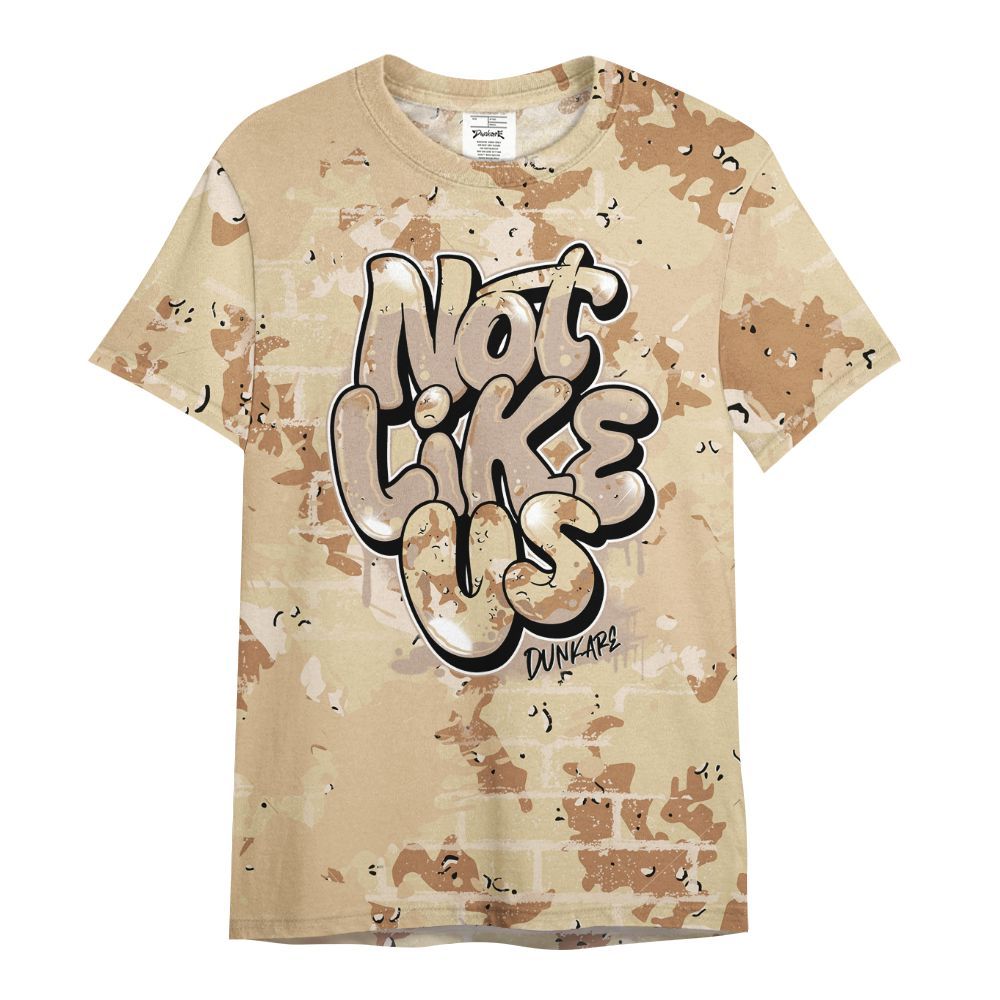 Shirt To Match Desert Camo 3s - None Like Us Graphic Brick Art All Over Print