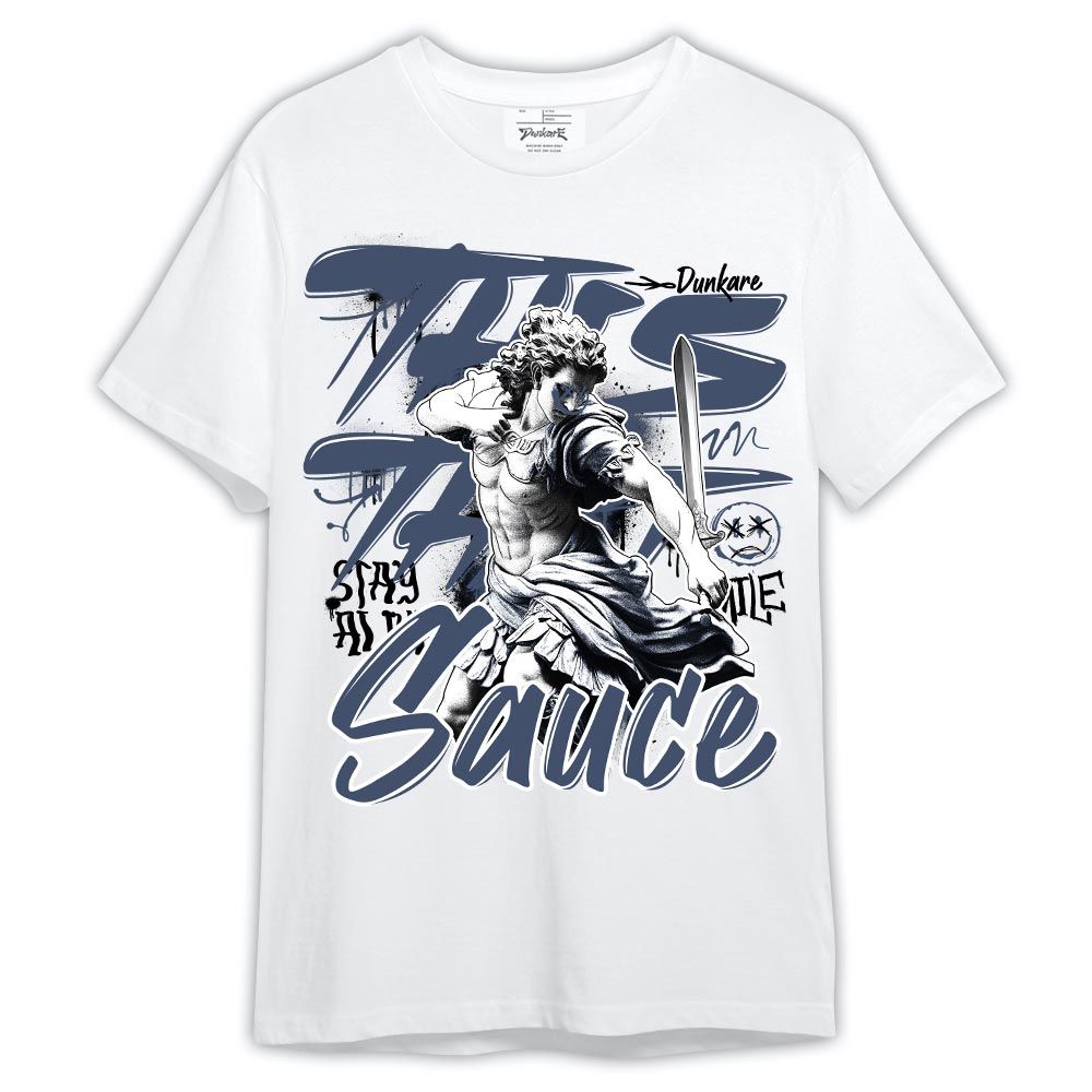 Shirt To Match Low Diffused Blue 11s - This That Sauce Shirt Outfit