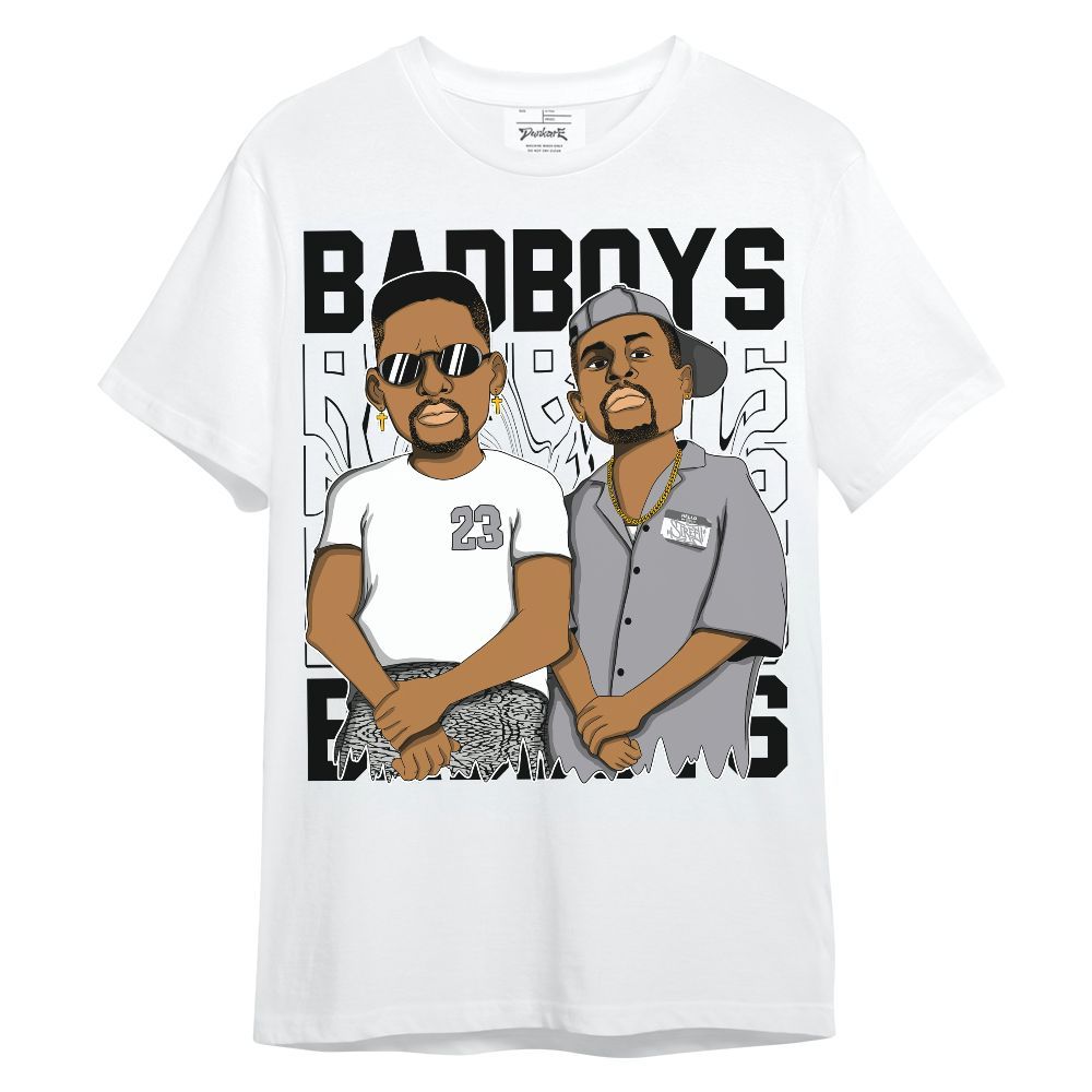 Shirt To Match Cement Grey 3s - Bad Boys Funny Graphic Unisex Shirt