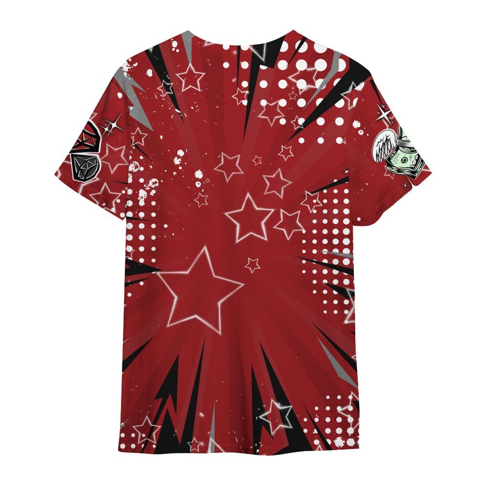 Shirt To Match Alternate Flu Game 12s - Grind2 Shine Later All Over Print