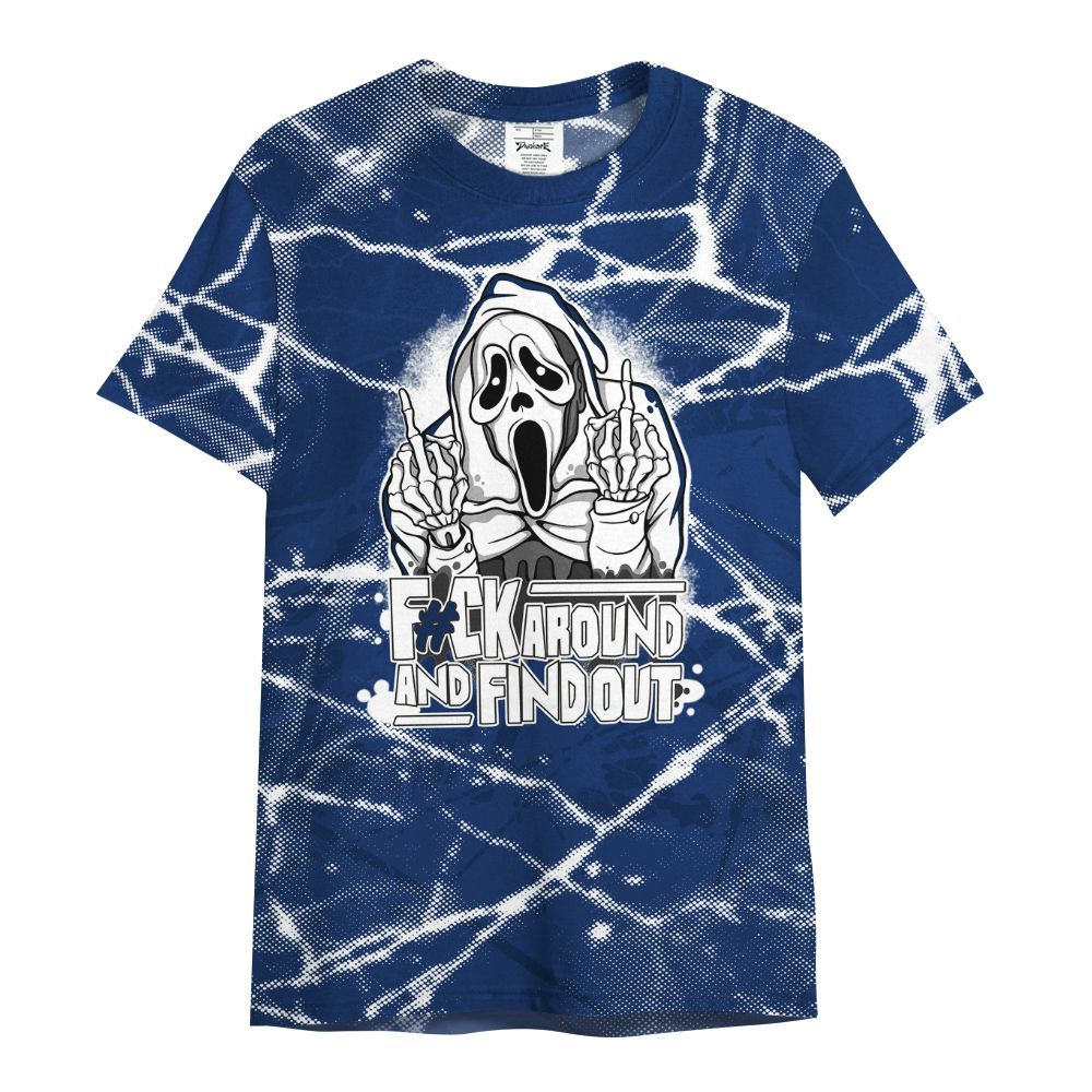 Shirt To Match High OG Deep Royal Blue 1s - F#CK And Find Out Graphic All Over Print