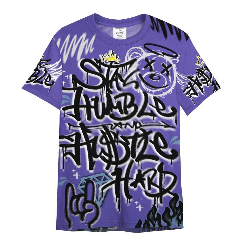 Shirt To Match Retro Concord 5s - Humble Drip Streetwear Graffity All Over Print