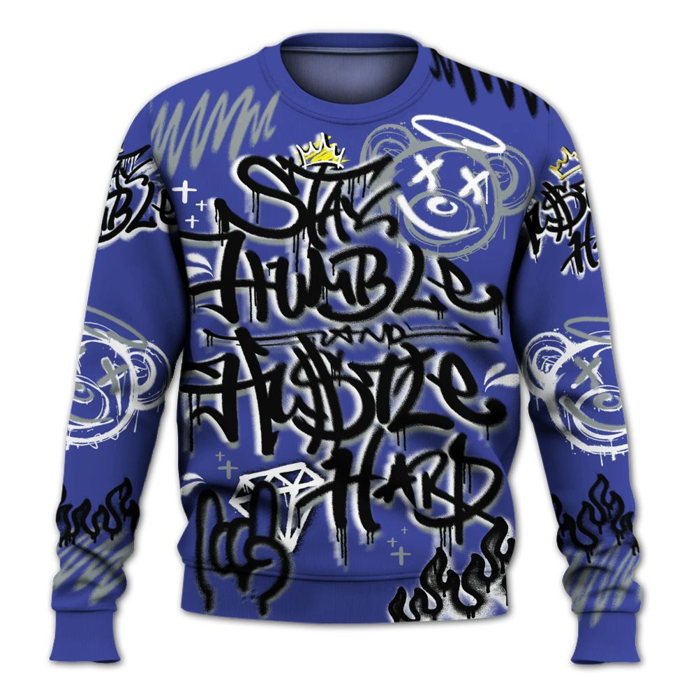 Sweatshirt To Match Shox TL Royal - Humble Drip Streetwear Graffity All Over Print