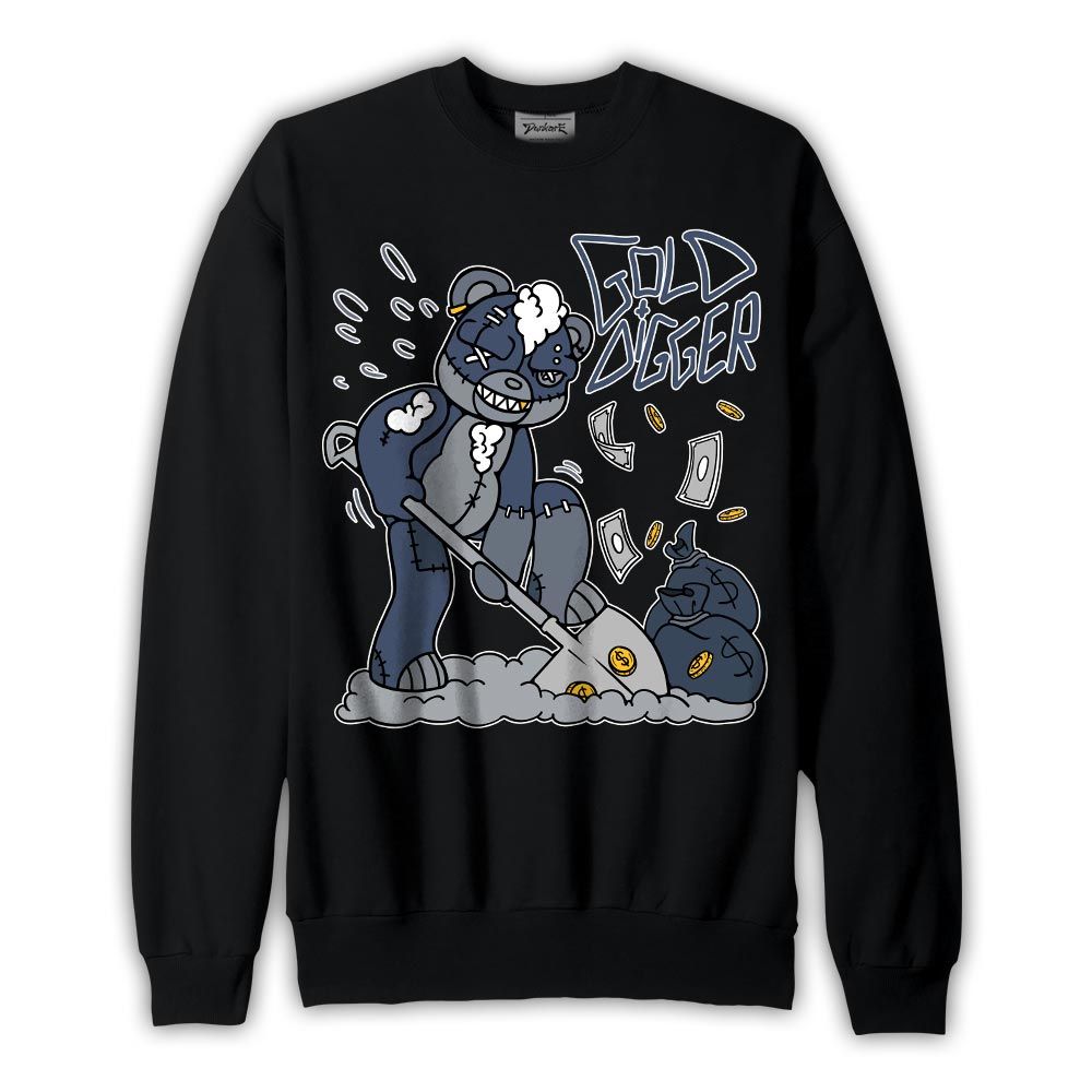 Sweatshirt To match Low Diffused Blue 11s Sweatshirt - Goal Digger Hugz Graphic