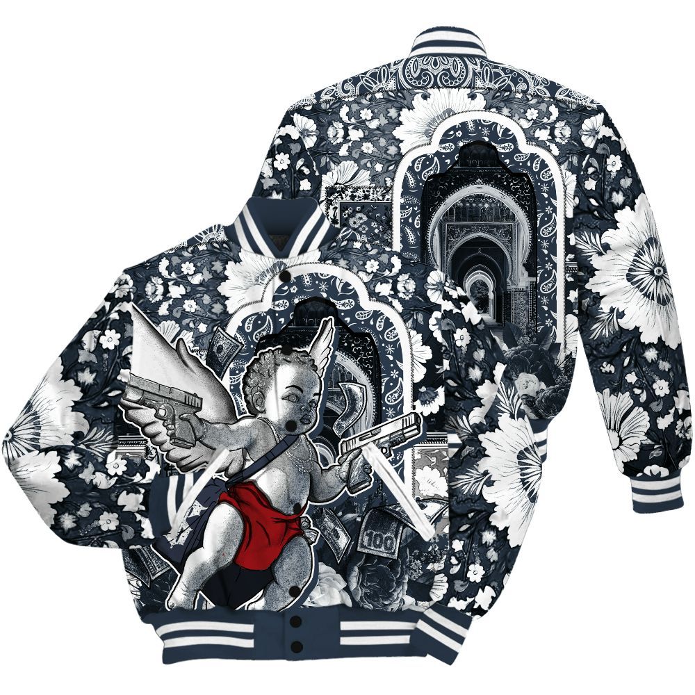Varsity Jacket To Match Retro Olympic 6s - Angel Money Bag All Over Print
