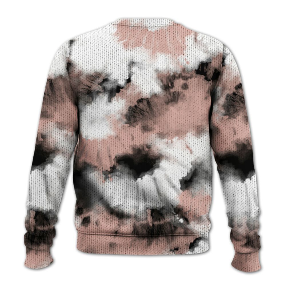 Knitted Sweater To Match Dunk Low Pink Velvet - Tie Dye FK Around Find Out