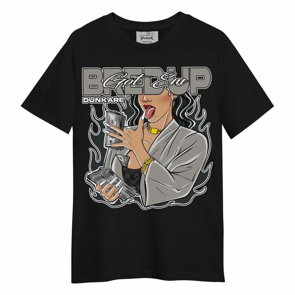 Shirt To Match High Satin Shadow 1s - Bred'up Unique Unisex Shirt