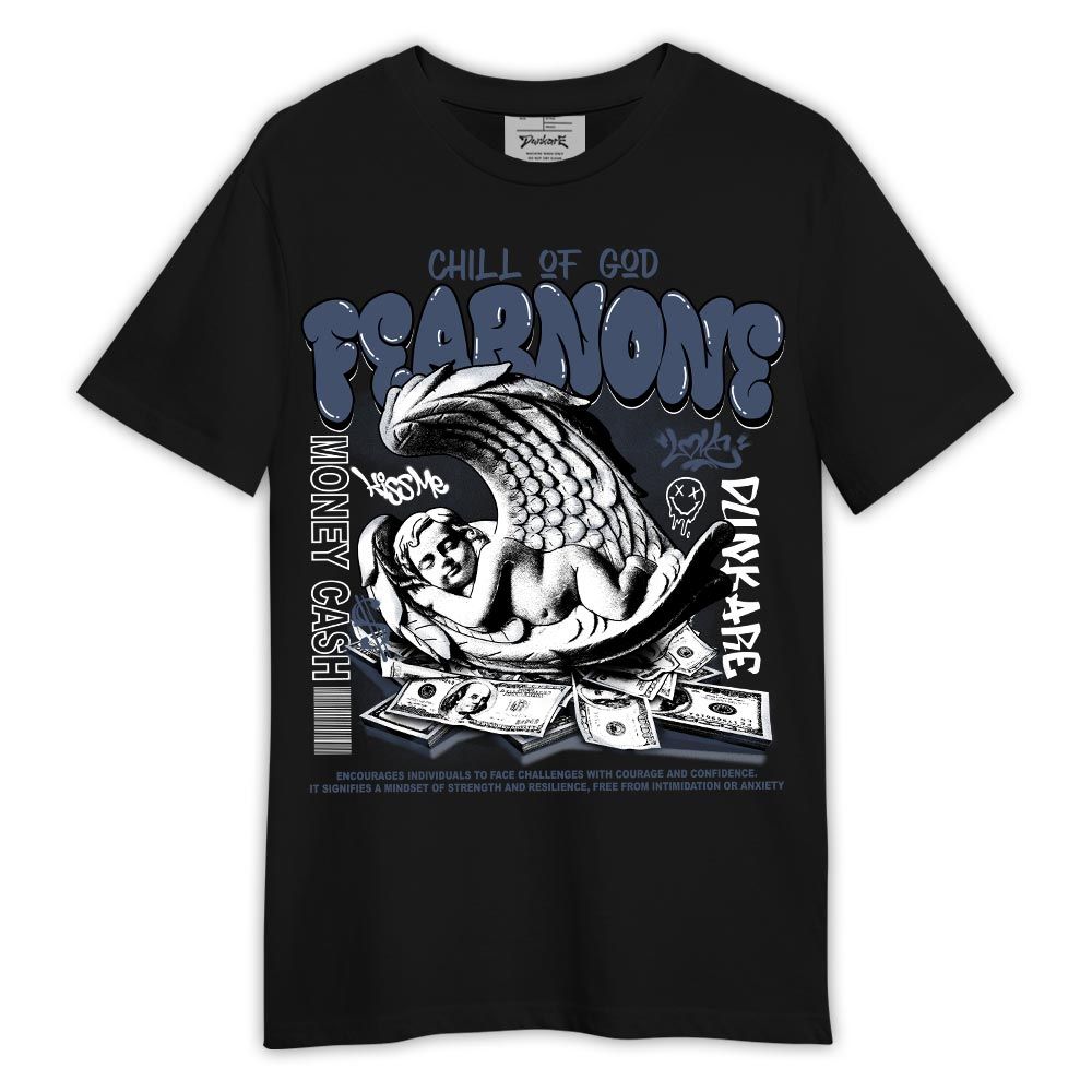 Shirt To Match Low Diffused Blue 11s - Fear None Shirt Outfit