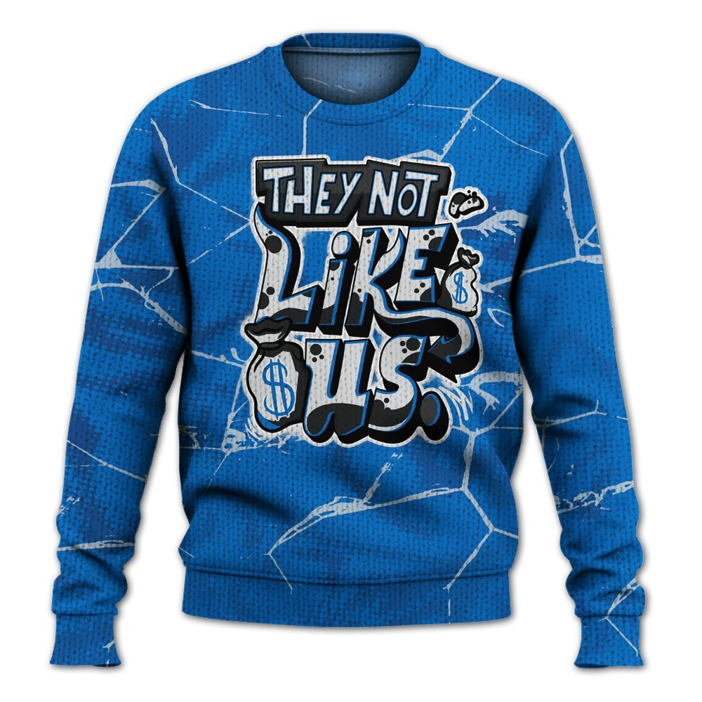 Knitted Sweater To Match Blueberry 12s - Dislike Us Graphic