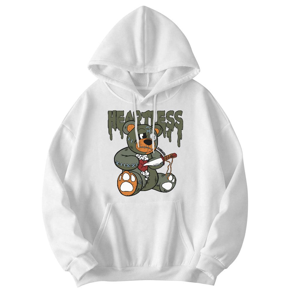 Sweatshirt To Match Olive 5s - Heartless Bear Graphic