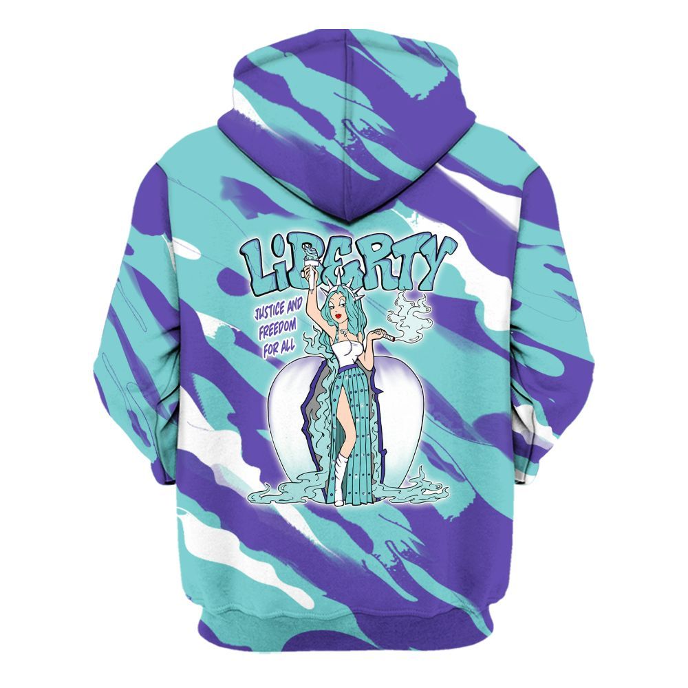 Hoodie To Match Low Hornets 1s - Midwest Cartoon Colored All Over Print