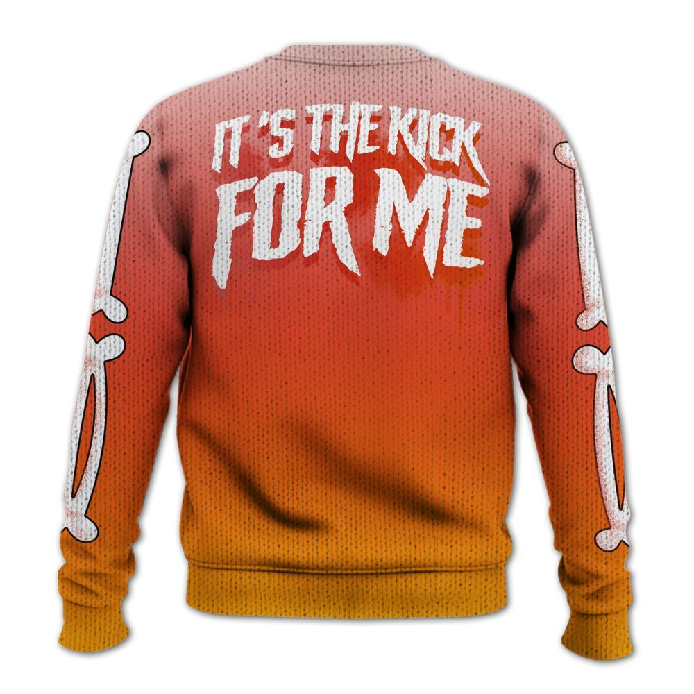 Knitted Sweater To Match Dunk High Candy Corn - It's The Kick For Me