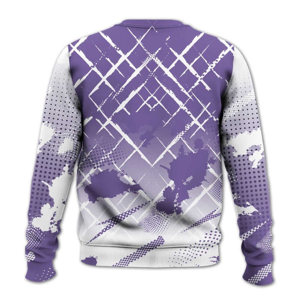 Sweatshirt To Match Dunk Low Black Raspberry - Halftone Stand Business Dripping All Over Print