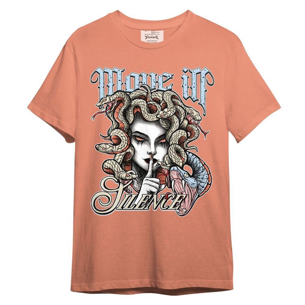 Shirt To Match DJ Khaled Crimson Bliss 5s - Girl Move In Silence Graphic