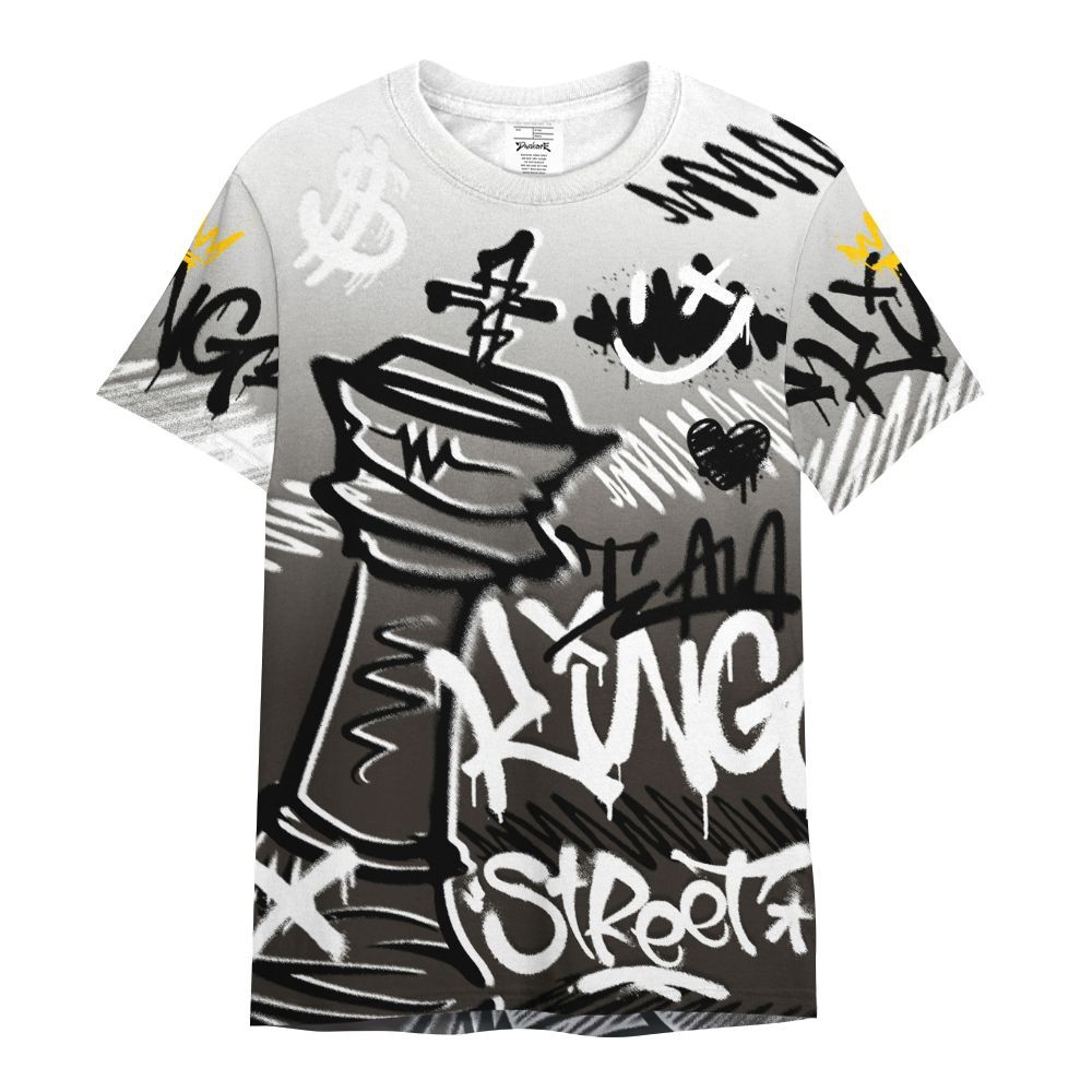 Shirt To Match Baroque Brown 12s - Street King Chess Streetwear All Over Print