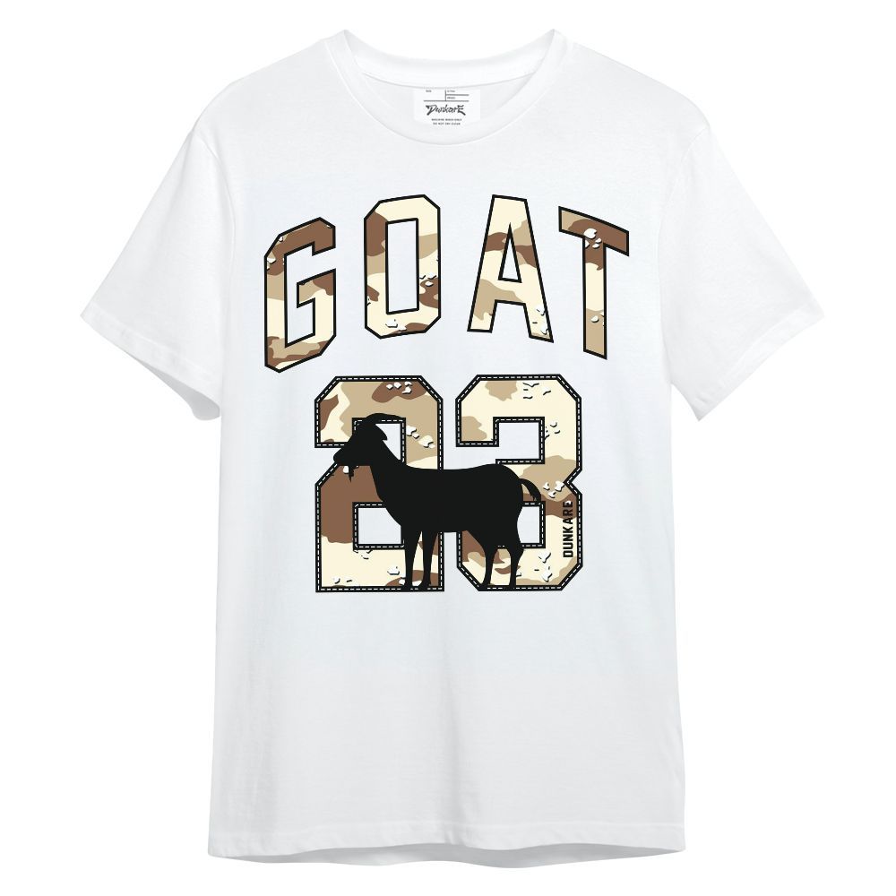 Shirt To Match Desert Camo 3s - 90s Basketball G.O.AT Number 23 Unisex Shirt