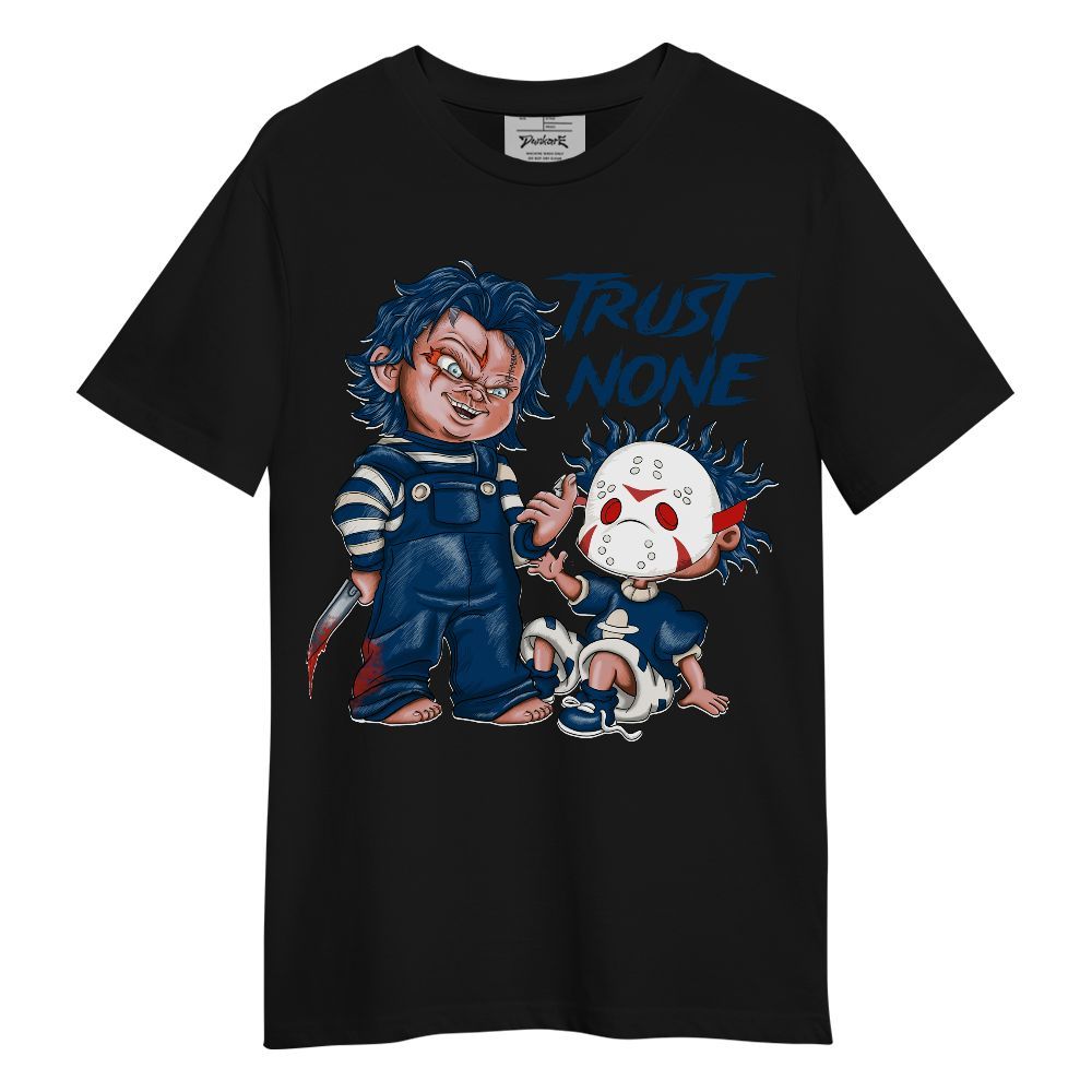 Shirt To Match Retro Rare Air 11s - Trust No One Scary Graphic