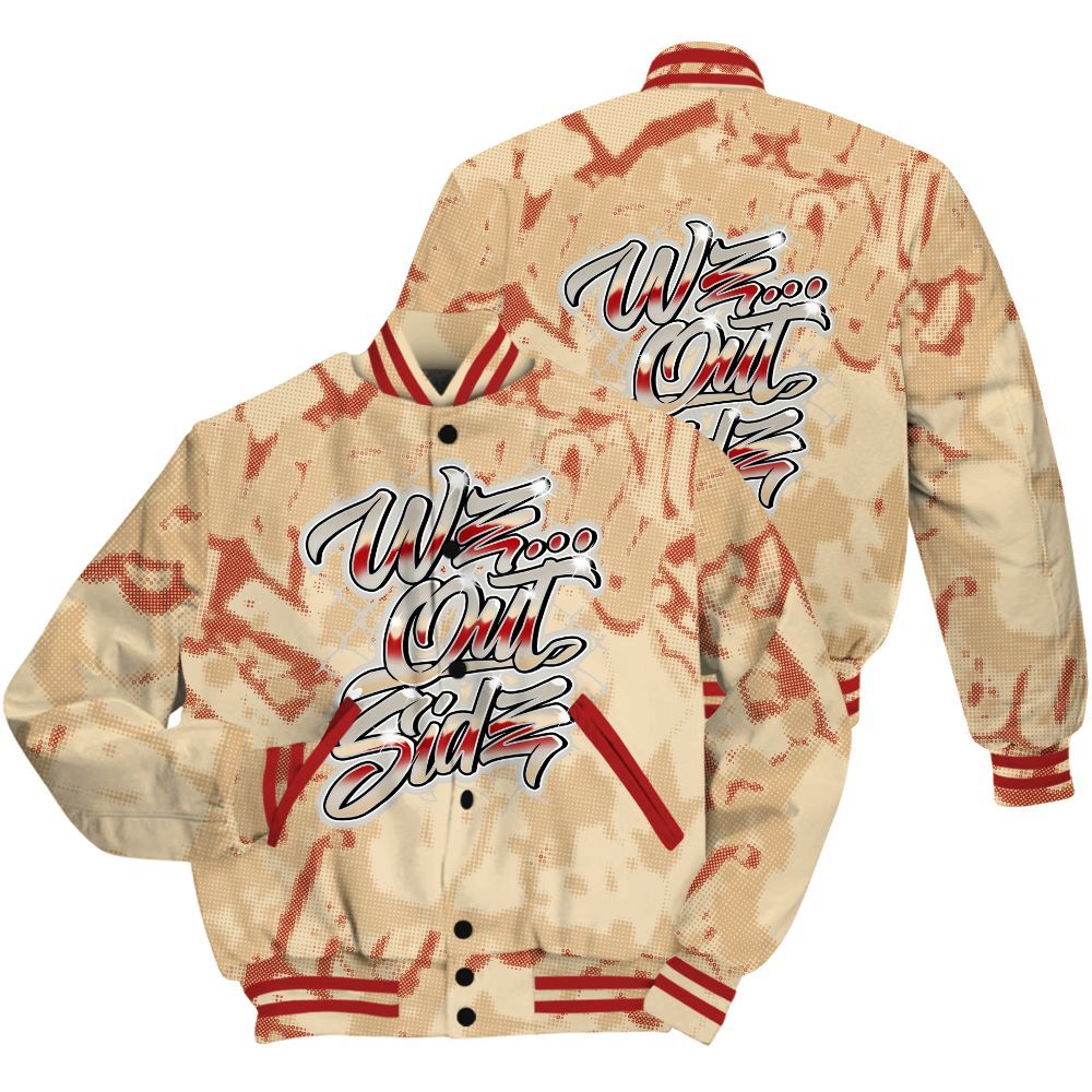 Varsity Jacket To Match Dunk Low Strawberry Waffle Shirt - We OutSider Graphic Street All Over Print