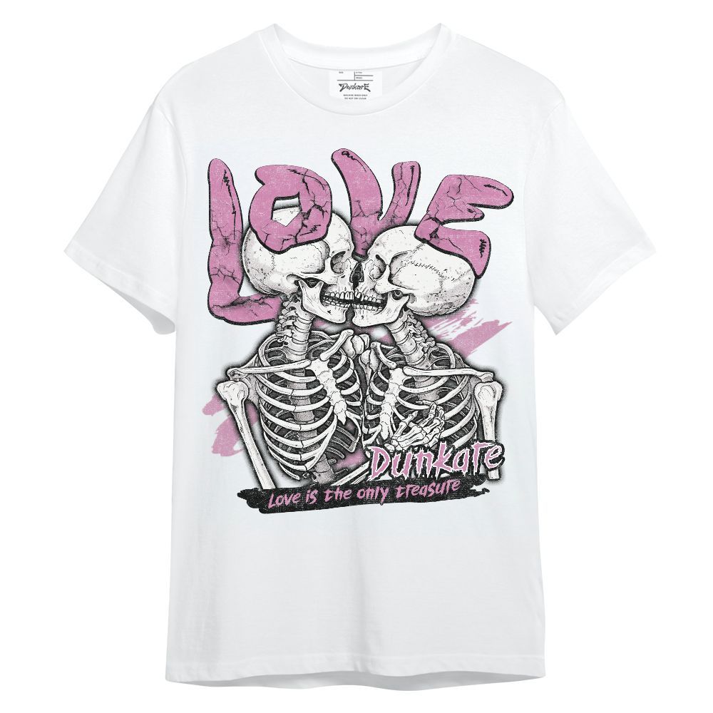 Shirt To Match Neutral Grey Black White Orchid 4s - Skull Love Unisex Shirt