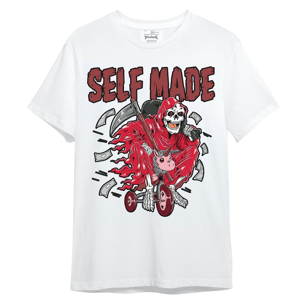 Shirt To Match Air Max Sunder Gore Tex Fire Red - Self Make Skeleton Unisex Shirt