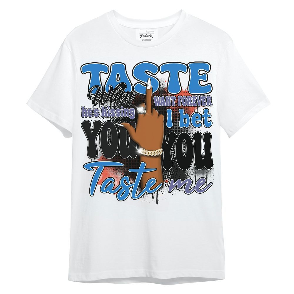 Shirt To Match Hi-Res Blue 700s - Taste Me Retro Unisex Shirt