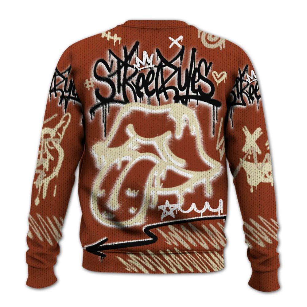 Knitted Sweater To Match Retro Eastside Golf 12s - Break Rules Streetwear