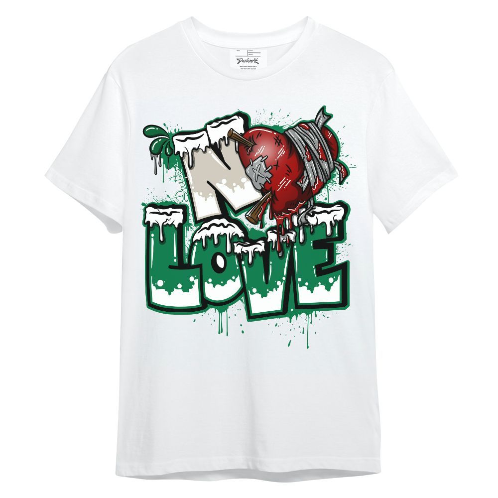 Shirt To Match Lucky Green 2s - Drip No Love Streetwear Unisex Shirt