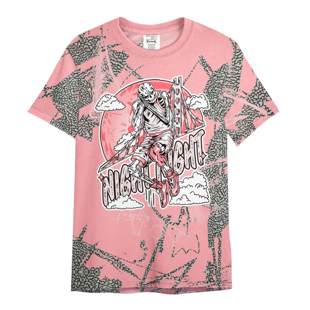 Shirt To Match Retro Wings 3s - Seeya Skeleton Messyz All Over Print